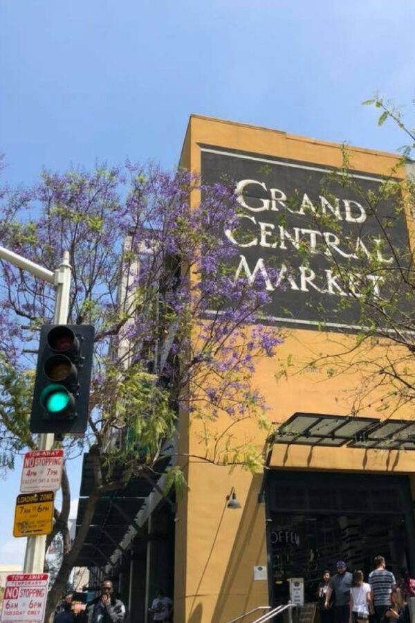 Grand Central Market Building Los Angeles