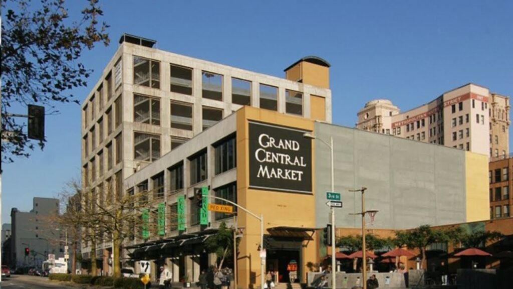 Grand Central Market Building Los Angeles