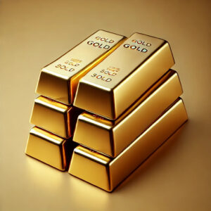 Six Gold Bars